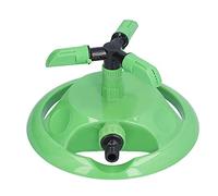 360° Automatic Rotating Lawn Sprinkler | Hydraulic Drive for Garden/Yard/Farm Irrigation | Adjustable Spray Pattern with 3 - Way Propeller Design | Sturdy ABS Construction