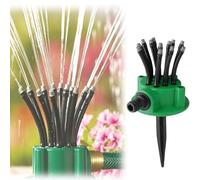 360° Coverage Precision Garden Irrigation Sprinkler,Automatic Multi-Directional Rotating Roof Sprinklers,Adjustable Water Saving System,Gardening Irrigation Tool for Garden,Grass,Patio (1)
