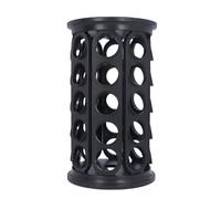 360 Degree Rotating Coffee Pod Holder Stand Hold 40 Pods Large Capacity Coffee Capsule Storage Rack for Kitchen Countertop (Black)