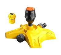 360 Degree Rotating Lawn Sprinkler - Covers Up To 80 Square Meters | Large Area Irrigation Sprayer | ABS Garden Sprinkler For Grass, Backyard, Flower, Plants, Greenhouse, Farm, Parks