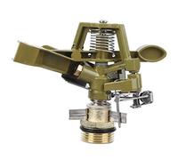 360 Degree Rotating Sprinkler Nozzle | G3 / 4in Male Thread Lawn Sprinkler for Garden Irrigation/Farm/Yard | Adjustable Angle, Zinc Alloy Construction