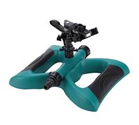 360 Degree Rotating Water Sprinkler | 70% Water Saving Garden Irrigation Nozzle | Adjustable 4-12m Spray for Lawn/Trees/Shrubs | Sturdy ABS Material