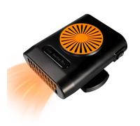 360 Degree Rotation Heating Fan, Car Heater, 12v/24v Portable Car Defroster Plug In Heater | Automotive Defogger For Driver Dashboard Safe Driving Travel Women Men