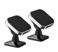 360 degree square adhesive car phone holder magnetic 2-pack magnetic mobile phone holder car dashboard car phone holder iPhone 11 Pro Max Xr