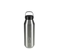 Bottiglia piccola con apertura a 360 750ml argento