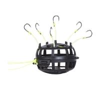 360 ° Galleggiante Esca Gabbia Gancio Da Pesca Inversa Fondo Esterno Pesca Sport Esca Cubi Polvere Con J8R4 Pellet Gancio Per Gabbia Di Carico