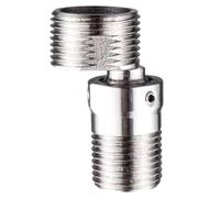360 ° girevole eccentrico vite angolo montato a parete in acciaio doccia angolo di regolazione Stainles angolato E5x0 curvo adattatore piede rubinetto