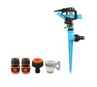 360 Gradi Automatic Garden Sprinklers Annaffiatoio Erba Prato Giardino Rotary Ugello Rotante Acqua Sprinkler Forniture da Giardino(3-Pack)