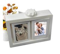 360 gradi Hand Crank 12-Card Holder Table Decoration | Picture Frames - Rotating Photo Album For Father's Day Bedroom Living Room Couple Friends Family