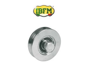 360 IBFM - Ruota per cancelli 1 cuscinetto a sfera gola V