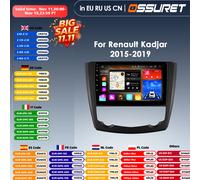 360 Macchina Fotografica AI Lettore Intelligente Carplay Auto 4G 2din Android Autoradio per Renault Kadjar 2015 - 2019 Autoradio GPS WIFI Stereo