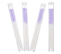 360 Pezzi Ear Hole Cleaner in Cotone Sottile Porpora, Set