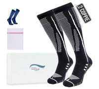 360 RELIEF Calze a Compressione Graduata Sportive Uomo et Donna, Gambaletti