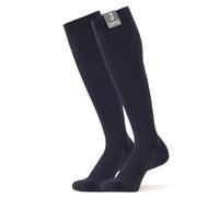 360 Relief Calze Compressione Graduata Donna e Uomo, Calze Elastiche | 3 Coppia Calzino Contenzioni ideali per voli corse viaggi e sport Gambaletti Compressione borsa di lavaggio XXL Nero