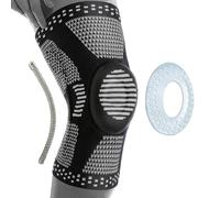 360 RELIEF Ginocchiera per Uomo E Donna - Imbottitura in Gel a Compressione - Ginocchiera Con Borsa Lavanderia