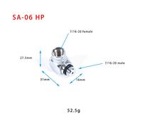360° Roation Scuba Diving / 1st / Prima Fase LP/Porto Girevole Connettore