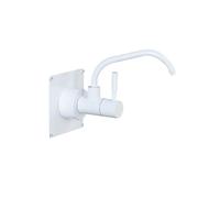360 ° Rotante In Acciaio Inox Rubinetto Della Cucina Bianco Grifo de Osmosis Inversa para Agua Fría Montaggio A Parete Lavello Rubinetto Design Moderno & Facile da Installare