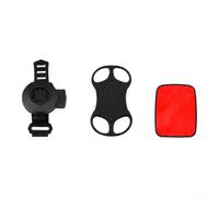 360 Rotatable bicicletta Phone Holder per strade di montagna | Cuscino in silicone su quattro lati, attenua le vibrazioni stradali, protegge il telefono su sentieri accidentati
