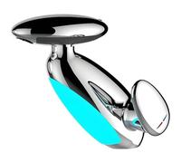 360° Rotating Pull-Out Washbasin Faucet with, Penguin Faucet, 4 Water Flow Modes & LED Light, 4 mode bathroom faucet, Hot and Cold Water Sink, Vanity Fau-cet with Pull Out Sprayer (Silver)