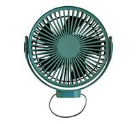 360 Rotazione 7 Pollice USB Ricaricabile 4000mAh Scrivania Appeso Ventilatore a 4 Velocità Ventilatore da Soffitto Per Tenda da Campeggio Outdoor Scuola Casa Usb Ricaricabile Piccolo