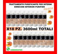 3600ML ERRECOM IGIENIZZANTE 18 DEODORANTI SPRAY AUTO ALLA PESCA FORMATO DA 200ML
