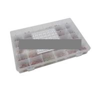 3600PCS 1PF-100nF Ceramic Capacitor Assortment Kit 10PF 22PF 33PF 47PF 100PF 330PF 470PF 1NF 10NF 47NF 50V Capacitors set MQXFCZUX