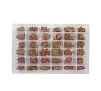 3600PCS/lot 1PF-100nF Ceramic Capacitor Assortment Kit 10PF 22PF 33PF 47PF 100PF 330PF 470PF 1NF 10NF 47NF 50V Capacitors set RUAJOGYNVM