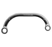 36070 Anello chiave 10 mm, 12 mm L. totale: 141 mm acciaio al cromo-vanadio C...