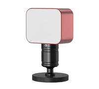 360Degrees Rotatable Miniature Camera Fill Light 5Brightness Livelli USB C Batteria Ricaricabile per Fotografia Videografia Alluminio Camera Light