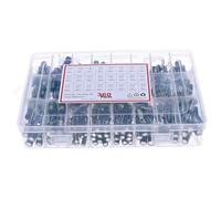 360Pcs 24 Value High frequency Aluminum electrolytic Capacitor set 1UF-1500UF 6.3V-50V Low Mixed Box kit RRBXXUYN