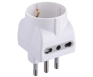 36128 Q.TA' 25 ADATTATORE TRIPLO 16A 2PR BIP E SCHUKO BIA FIG.11