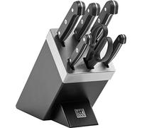 ZWILLING Gourmet Set di coltelli con ceppo sistema autoaffilante - 7-pz., nero