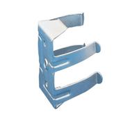 36164 Q.TA' 50 GANCIO ACCIAIO ZINCATO P/ZOCCOLO LEGNO