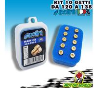 Polini 362.0003 10 Getti DELL'ORTO 6mm 80 82 84 86 88 90 92 94 96 98