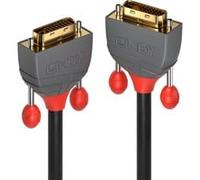 Lindy 36225 cavo DVI 7,5 m DVI-D Nero