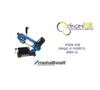 MET3630105 - Sega A Nastro Modello MBS 105 - Potenza 850 W - Velocità Nastro 30-80 m/min
