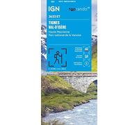 3633ET TIGNES - VAL D'ISERE HTE MAURIENNE-PN DE LA VANOISE: 1:25000