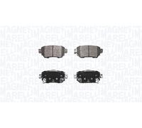 363916060889 MAGNETI MARELLI Kit pastiglie freno, Freno a disco per NISSAN,RENAU