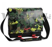 3642 - BORSA MESSANGER IN VINILE CAMOUFLAGE VESPA