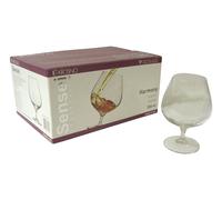 (36439) Lotto 6 Bicchieri Bussola Brandy Cognac Vetro Lont Harmony Sensei Krosno