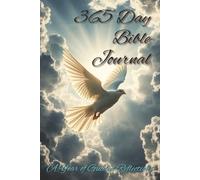 365 Day Bible Journal: Christian Self-Study | 6 x 9 inches, 370 pages, Paperback | Religious Gift for Friends, Family and Loved Ones