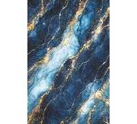 365-Day Journal - A Year of Thoughts: Elegant Blue Marble Cover Design with Gold Veins | Lined Pages for Daily Thoughts, Notes, and Reflections - With ... Gift for Someone Who Has Everything