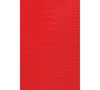 365-Day Journal - A Year of Thoughts: Red Crocodile Skin-Inspired Cover Design | Lined Pages for Daily Thoughts, Notes, and Reflections - With Monthly Inspirational Quotes.