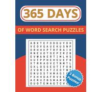 365 Days of Word Search Puzzles: Ultimate puzzle book for adults | 8.5 x 11 inches and 185 pages | 365+ puzzles | Great for Vacations, Holidays and Relaxation