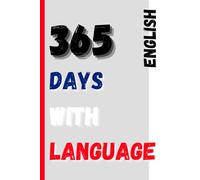 365 Days with Language English: An Undated Language Learning Planner