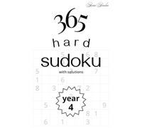 365 hard Sudoku puzzles (with solutions) - Year 4