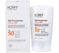 Korff 365 Protection Ultra 100 Viso SPF 50+ Antimacchie ed Antirossori 40 ml