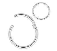 365 Sleepers acciaio chirurgico 316L unisex setto trago elica segmento incernierato naso labbro anello orecchini a cerchio gioielli penetranti per il corpo 20G 18G 16G 14G 12G 10G 8G 6G