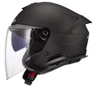 366181011XL - CASCO JET OF618 VERSO II SOLID MATT BLACK TAGLIA XL ECE 22.06