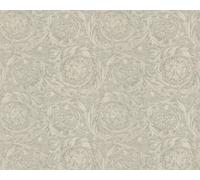 366921 - Carta Da Parati Versace 4 Design A Piuma Oro Grigio Argento AS Creation